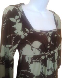 Brown and GreenTop Size Medium